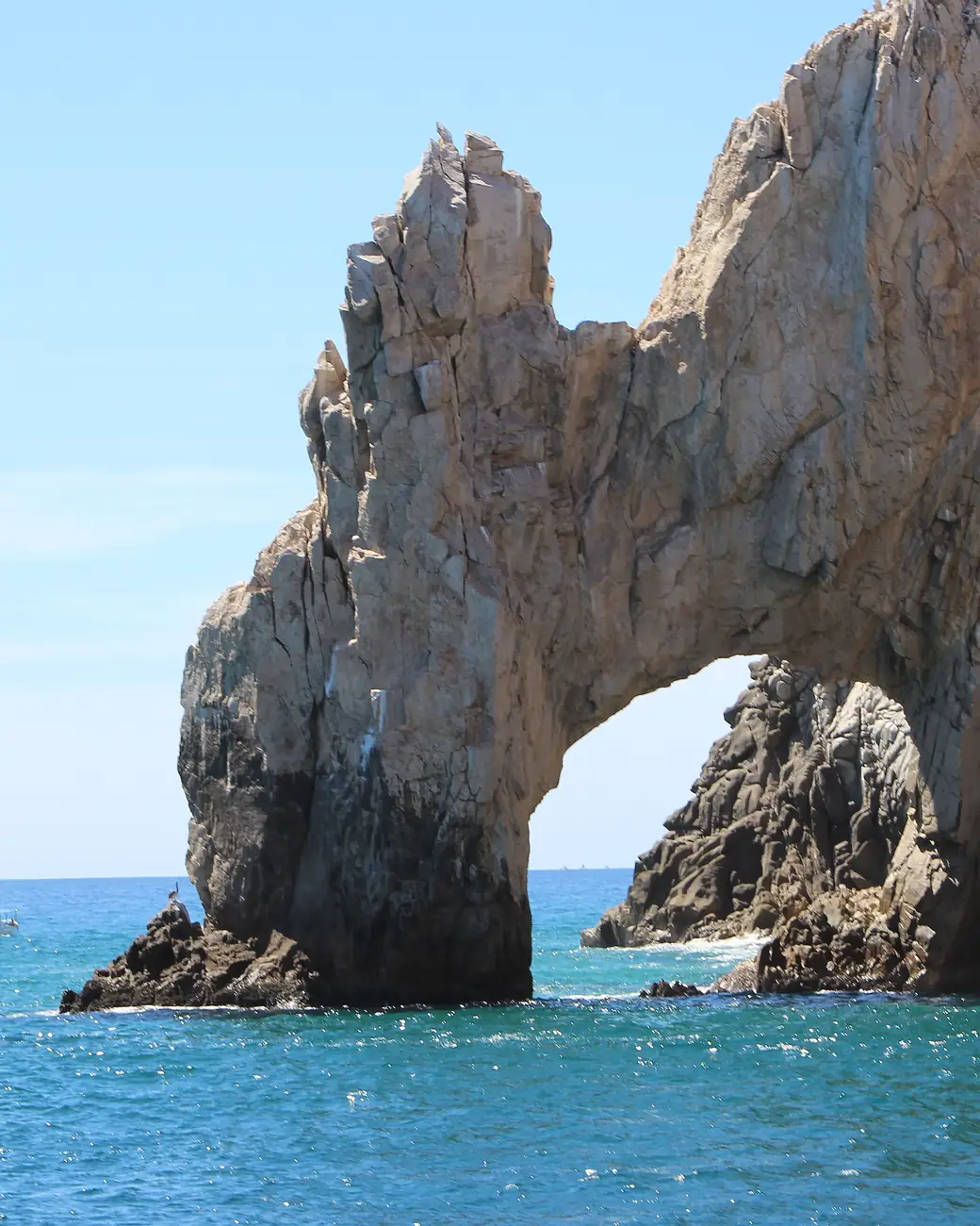 O Arco e as formações de granito de Land's End, em Cabo San Lucas