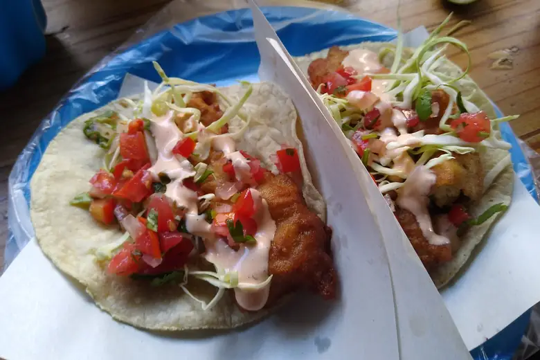 Tacos de peixe, clássico da gastronomia da Baja California