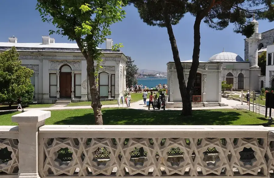 Pátio do Palácio Topkapi, em Istambul