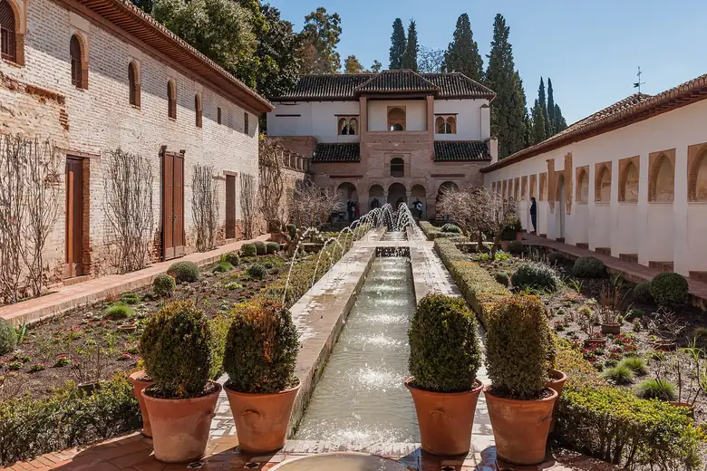 The Generalife gardens, the Alhambra