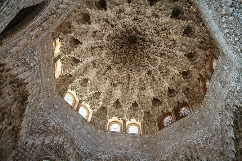 Muqarnas dome in the Alhambra