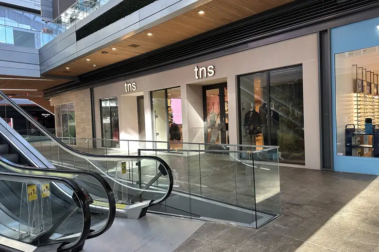 As escadas rolantes do Brickell City Centre, em Miami
